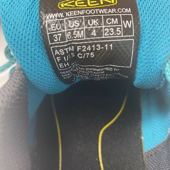 KEEN Detroit XT Low Steel Toe Utility Work Shoe Size 6.5M Hiking Gray - Picture 8 of 9